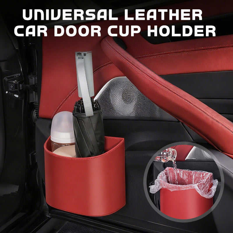 🚗 Buy 2, Get 1 FREE — Leather Car Door Organizer