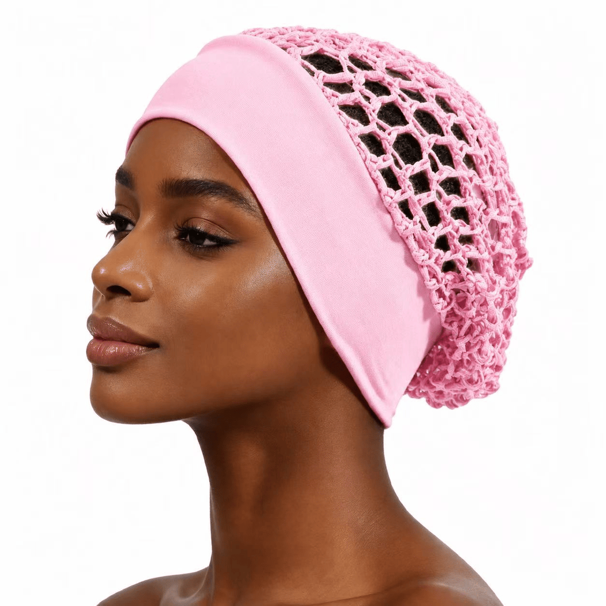 50% OFF — 🌙3-Pack Soft, Stretchy Sleep Bonnets