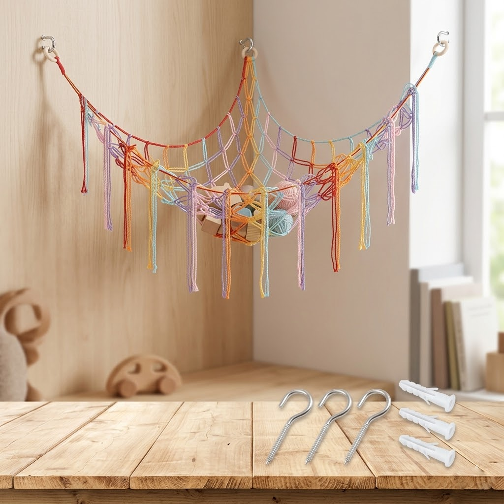 Toy Storage Mesh Bag