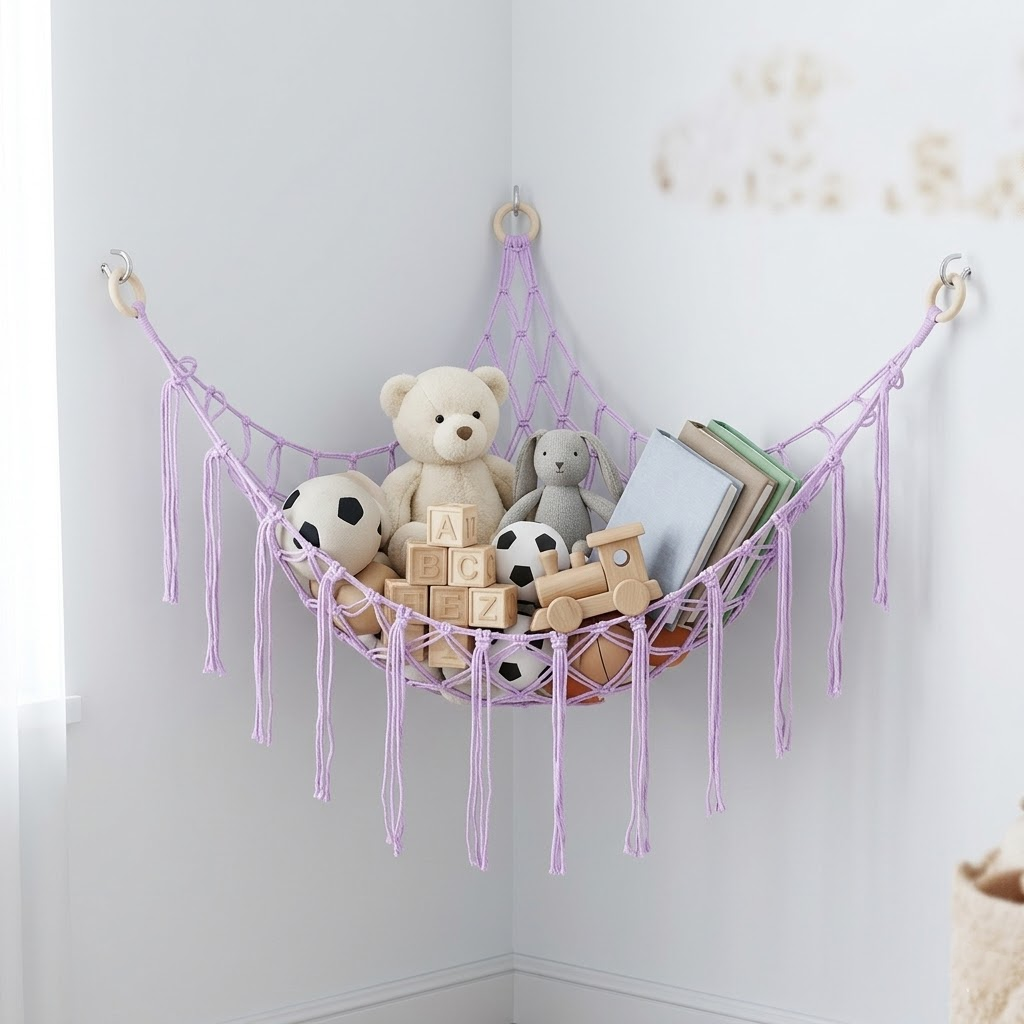 Toy Storage Mesh Bag