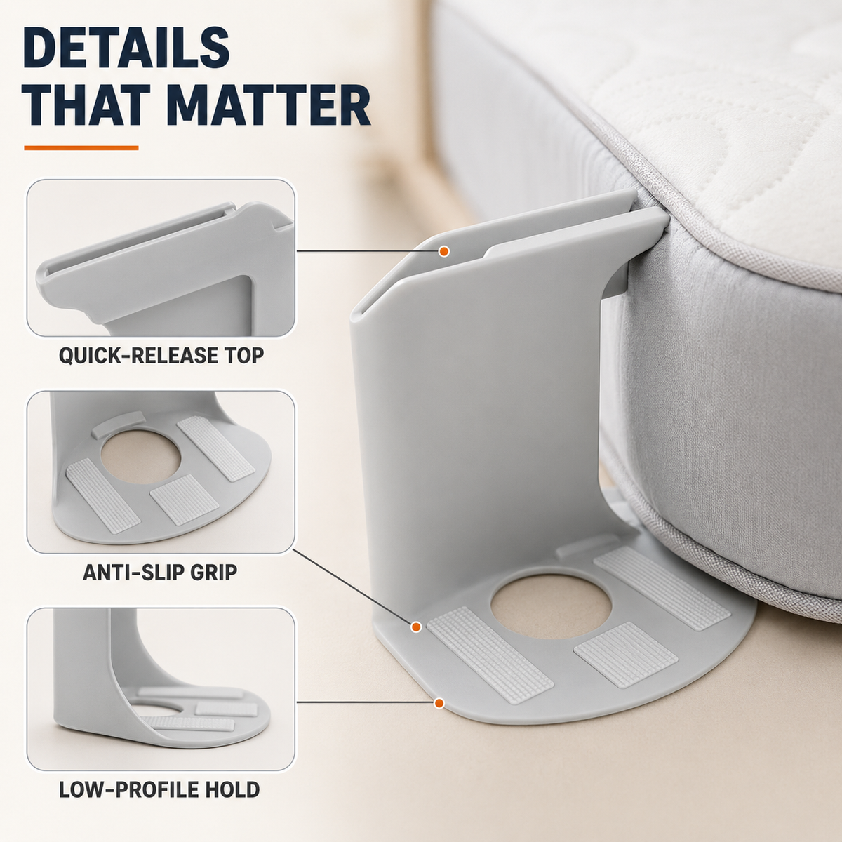 🛏️ Bed Sheet Corner Holders Help Keep Sheets From Slipping