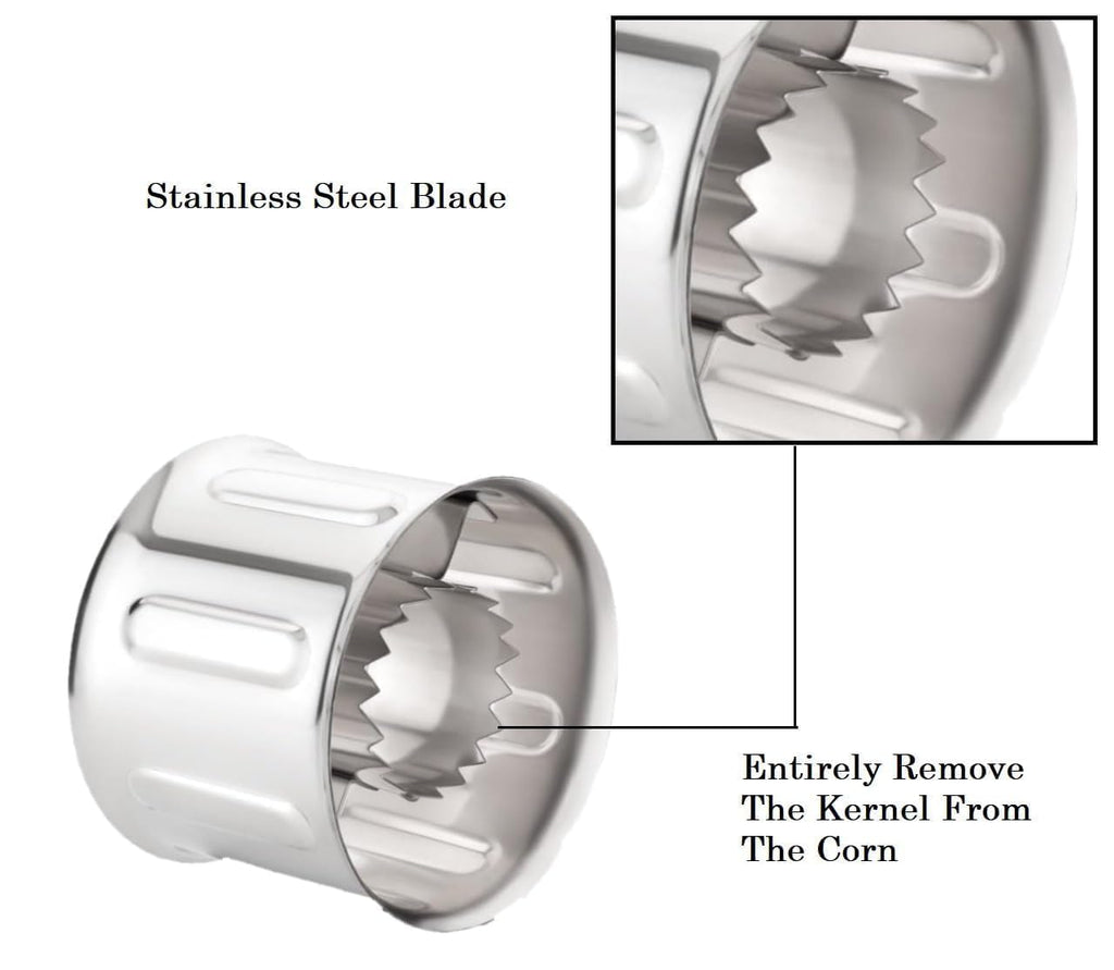 Easy Corn Cutter & Kernel Stripper – Strip Corn in Seconds 🌽