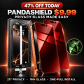 47% OFF PandaShield — iPhone Privacy Glass with Easy-Install Alignment Box
