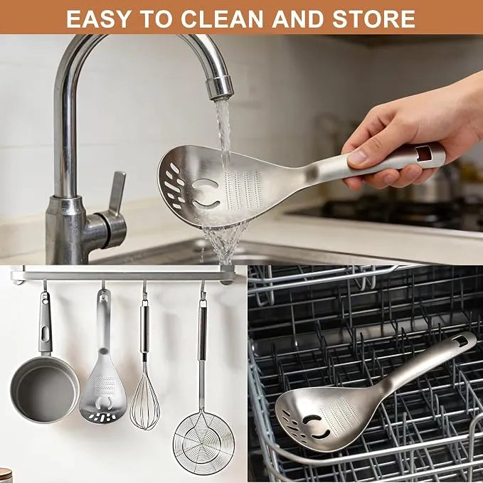 5-in-1 Kitchen Spoon Set — Mash, Strain, Stir & More