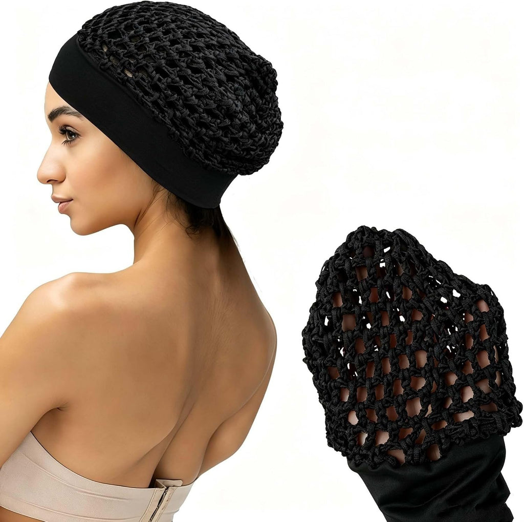 50% OFF — 🌙3-Pack Soft, Stretchy Sleep Bonnets