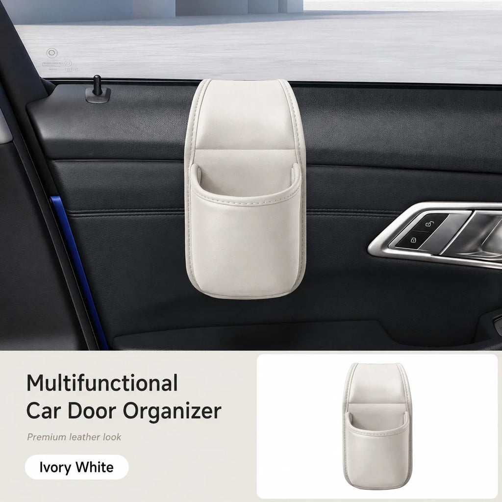 🚗Car Door Pocket Organizer | Leather-Look Storage Pouch