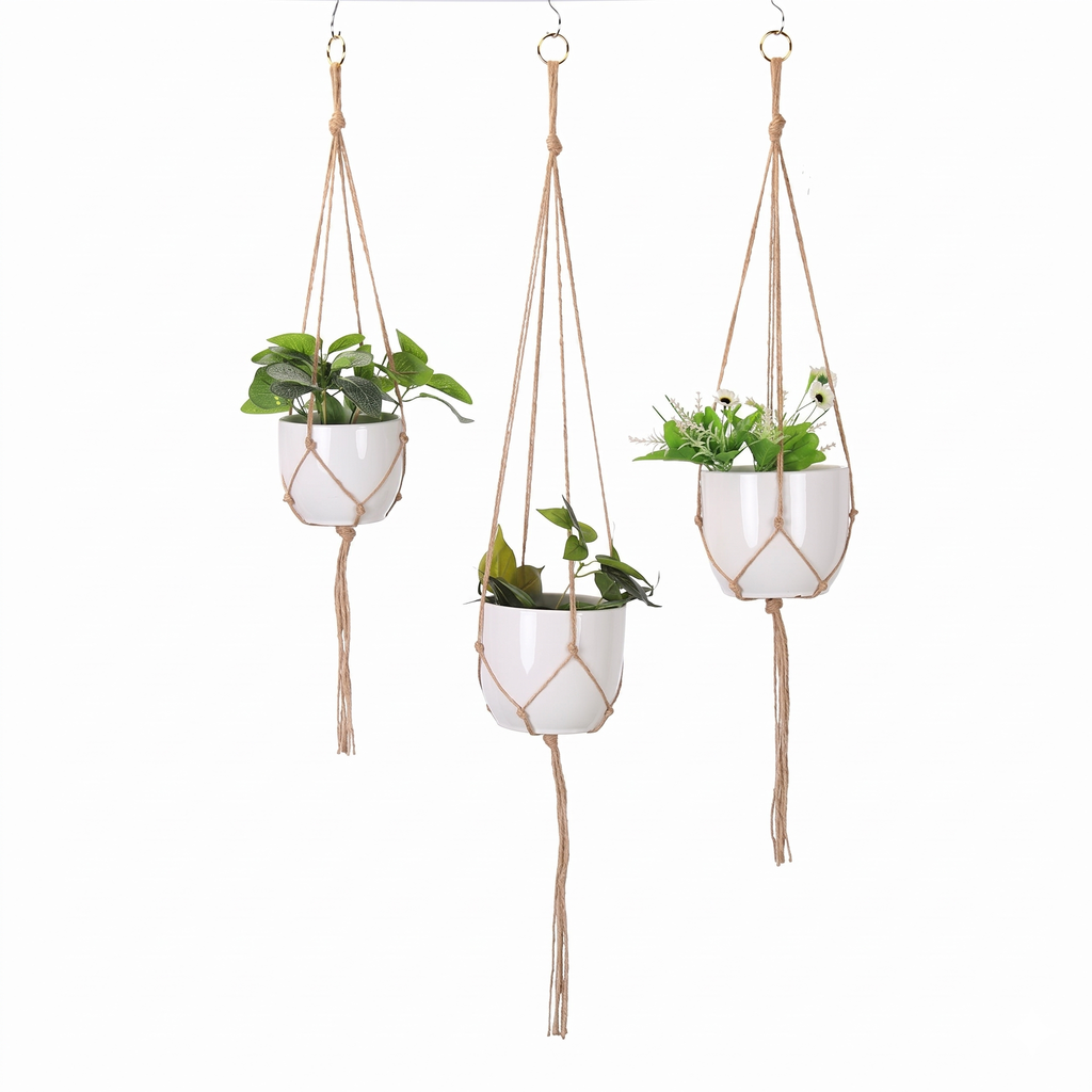 Gardening and Landscaping Woven Hanging Planter Net