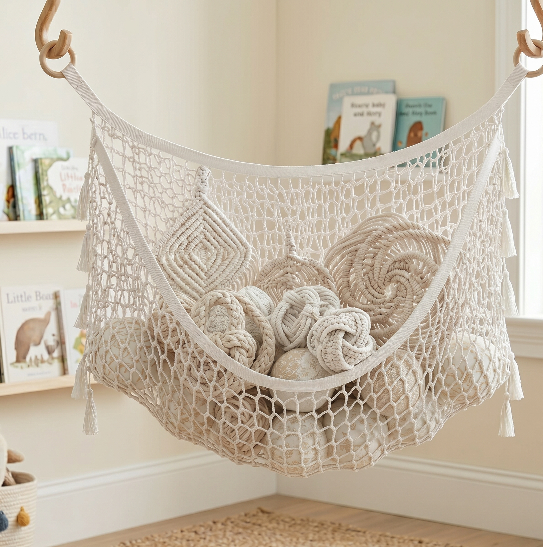 Toy Storage Mesh Bag