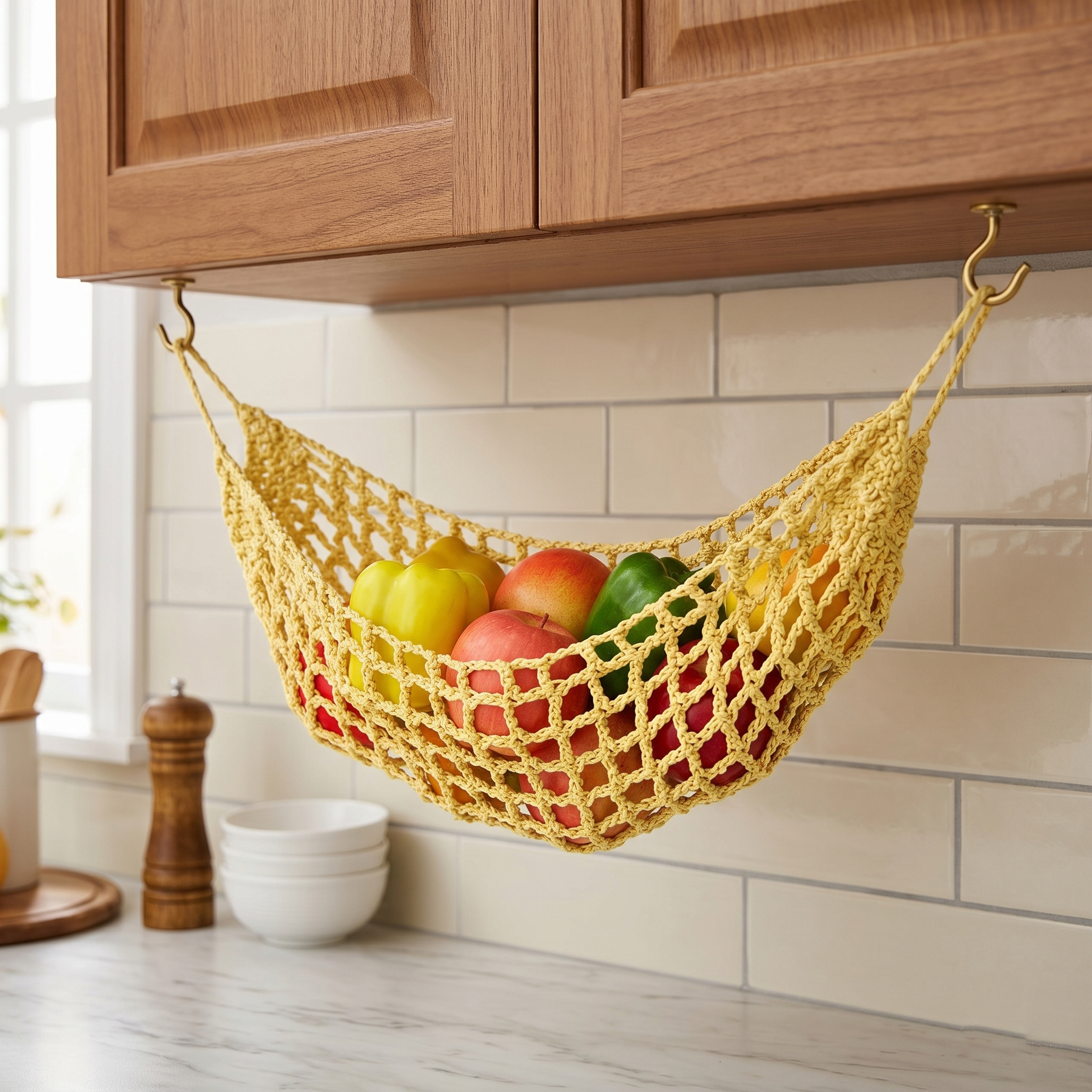 Home Kitchen Hanging Fruit Basket