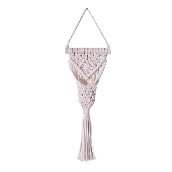 Hand-Woven Decorative Mesh Bag for Dried Flowers