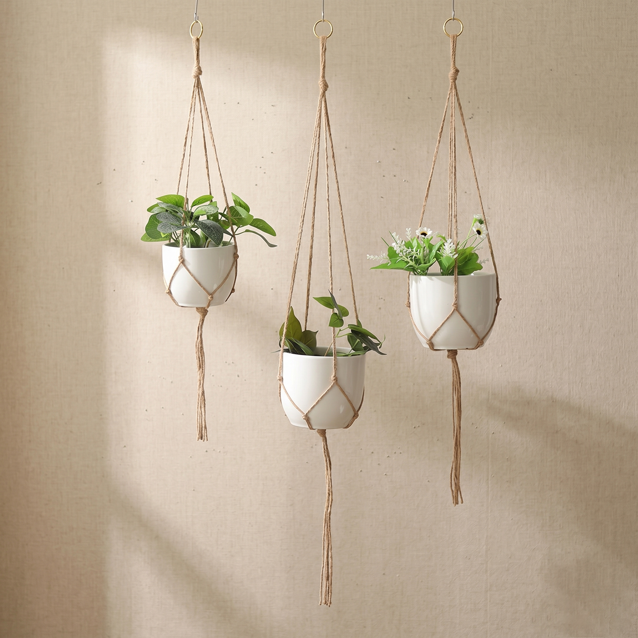 Gardening and Landscaping Woven Hanging Planter Net