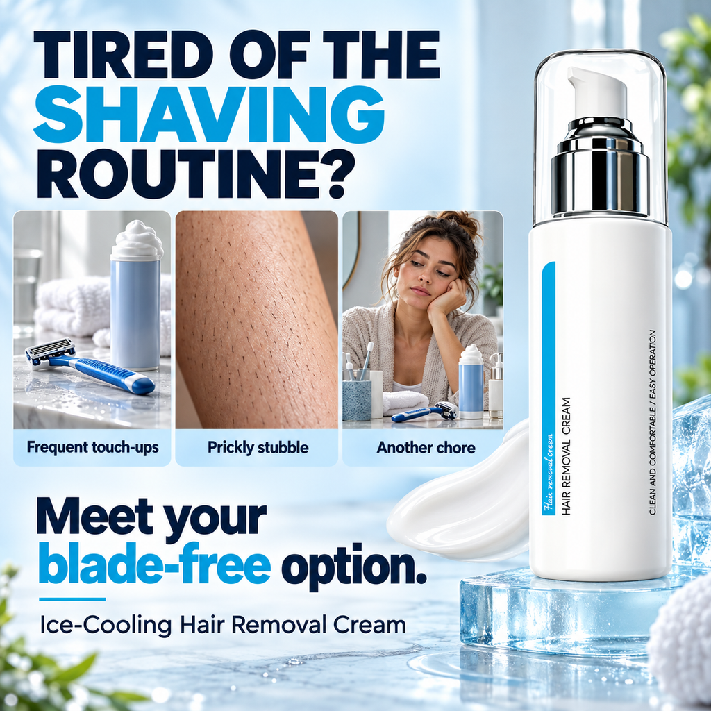 Buy 2, Get 1 FREE ❄️ Ice-Cooling Hair Removal Cream